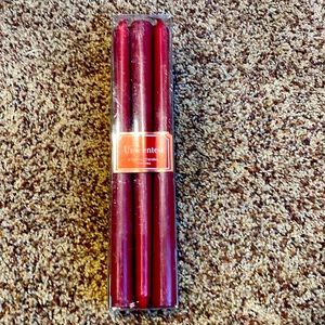 🎁 3/$15 - Six-Pack Unscented Red Candles, New